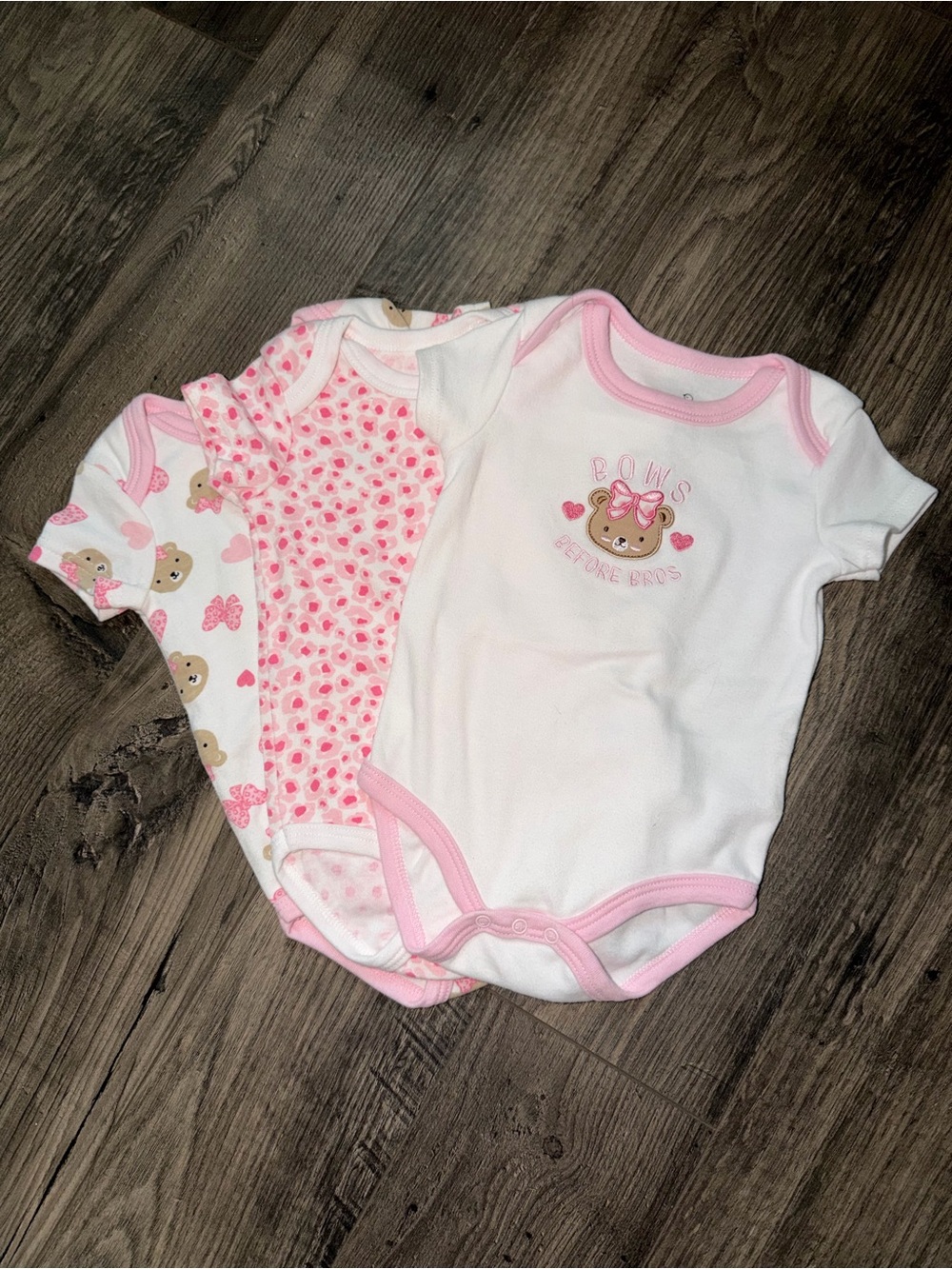 Girls Bodysuit Set - 3-Pack
